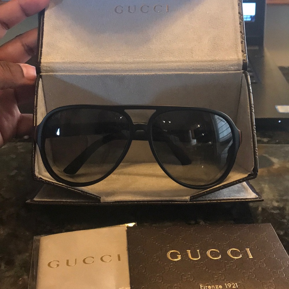 GUCCI AVIATOR GG 1065/S UNISEX SUNGLASSES 🕶